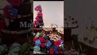 Enchanted quinceanera cake.