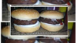 Chicken burger|chicken patty burger| homemade recipe by Anu's cooking