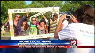 Big changes for Bunbury and Buckle Up music festivals