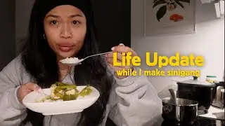 life update: let's make salmon sinigang and yap
