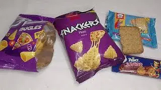 Lots of Snacks Opening | Snackers vs Crackers vs Prince junior | ASMR video