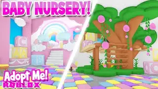 👶🍼BABY RAINBOW NURSERY👶🍼 Speed Build in ADOPT ME (roblox)