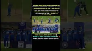 team India's batting line-up just before world cup 💥🔥. #cricketmemes  #teamindia #t20worldcup2026