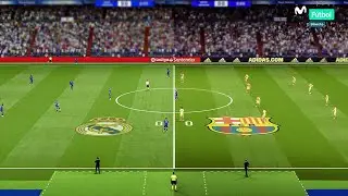 FIFA 22 GFX MOD DELUXE | REAL MADRID VS BARCELONA | HD TURF, NEW BROADCAST WIDE CAMERA, NEW LIGHTING
