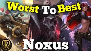Ranking Every Noxus CHAMPION From Worst To Best || Legends Of Runeterra (JOKE)