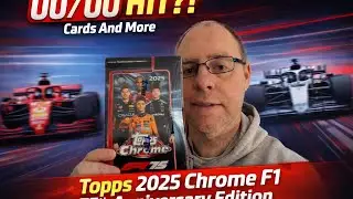Low Numbered Lando & Mysterious 00/00 Cards - Topps 2025 F1 Chrome 75th Anniversary Hobby Box