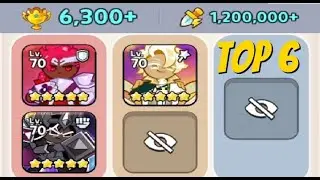 Meet Top 6 In Kingdom Arena| Cookie Run: Kingdom