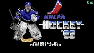 Dr. Hanson: NHLPA 93&rsquo; (Sega) 5 and 10 Goal Speedrun in 1:03.678 and 2:30.918 [Former World Record]