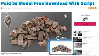 How to Download Free 3D Models & Textures from Sketchfab Using Script | Sketchfab Ripper