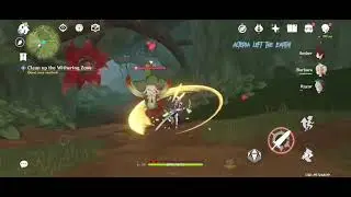[Genshin Impact] Into the Woods - Clean up the withering zone _How to...