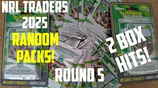 NRL Traders 2025 - Random Packs (2 Box hits) Rd 5