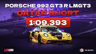 Le Mans Ultimate | Porsche 911 GT3 R LMGT3 (992) - Qatar Short | V1.0.1 Hotlap