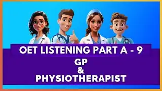 OET LISTENING TEST PART A SAMPLE - 9 | MIHIRAA