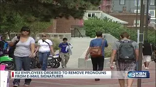 KU employees told to remove gender pronouns in emails