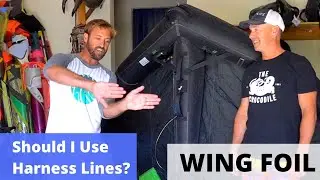 Wing foil: Harness Lines - Should You Use Them?