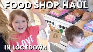 FOOD SHOPPING HAUL IN LOCKDOWN | CLICK AND COLLECT