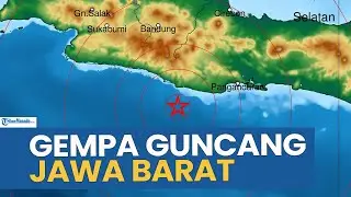 GEMPA BUMI GUNCANG WILAYAH JAWA BARAT SIANG INI RABU 3 DESEMBER 2025