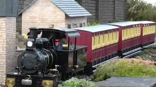 Fowler 0-6-2 at Butterley Garden Railway
