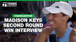 Madison Keys on Inspiring Peers after winning a slam | 2025 Charleston Open