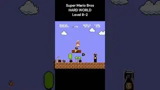 Mario Starts to talk , maybe the impact of the hard levels #mario #gameplay  #retro #walkthrough