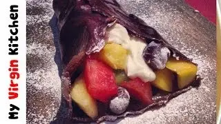 Chocolate Cr&ecirc;pe Recipe   MYVIRGINKITCHEN