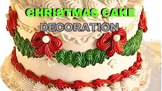 Christmas Cake | Victorian style | Vintage Design 