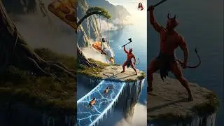 Devil Tried To Break The Ice Bridge🌉 Then THIS Happened! 😲#jesus #amen #am&eacute;n #ora&ccedil;&atilde;odanoite #shorts
