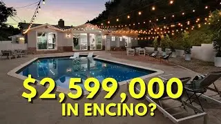 Inside a Gated Mid-Century Ranch in Encino California | Los Angeles Real Estate | Encino Home Tour
