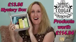Cougar Beauty Mystery Box Unboxing | Paid &pound;13.95 and contents worth &pound;114.94! | Louise Horn