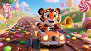 Tiger&rsquo;s Learning Express 🐯🚂 | Fun Educational Video for Kids | Preschool Learning Adventure
