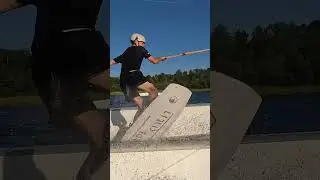 Double Ollie On Wakeboarding! Pool Gap Hit #ollieon #back360 #360 #blind
