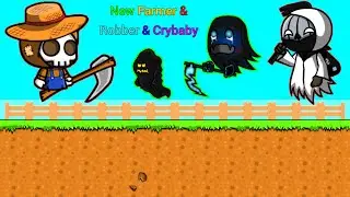 New Farmer Reaper Robber Pumpkin Ghostly Crybaby Shadow Ghost Skins And Gameplay (EvoWorld.io)