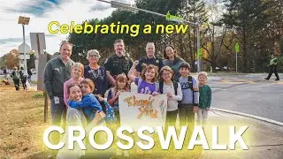 New Crosswalk at Davis Elementary!