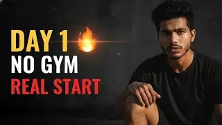 30 Days Fitness Challenge &ndash; Day 1 💪 | No Gym | Real Start (2026)