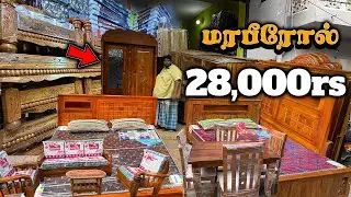 தரமான T-nagarல நாட்டு அகேசியா கட்டில்,சோபா குறைந்த விலையில்|all sizes|#cot#sofa#bed|Xploring💫