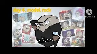 rock paper scissors month: day 4. model rock (read the description)