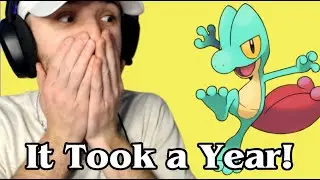 SHINY TREECKO IN POKEMON SAPPHIRE (took a year)