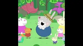 Grampy Rabbit&rsquo;s Dinosaur Song #Shorts #Peppa #PeppaPig