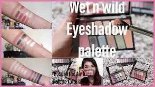 Wet N Wild Coloricon Eye Shadow Palette Review & Swatches | Preeti Chaudhuri