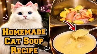 Best Health & Easy Homemade soup for cats & kittens in Winter seasons Food Recipe