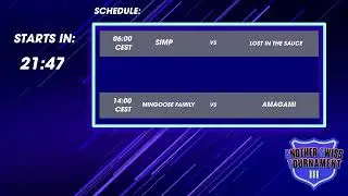 Another Swiss Tournament 3 | Swiss Stage | Round 3 | SIMP vs. Lost in The Sauce | Cast: MK