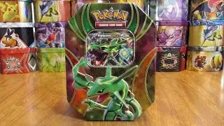 25 Pokemon Tin Opening: Rayquaza EX