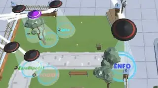 FlyUFO io ( Hole.io )Map Control: 100.00% - Big Hole WORLD RECORD #4