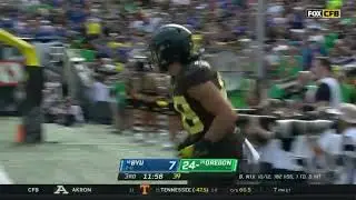 NFL Draft Film Ep 619: Bo Nix / QB / Oregon / 2022 / vs BYU
