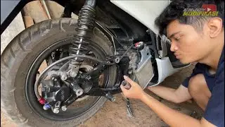 CARA BUKA KNALPOT PCX 160 DAN PASANG KNALPOT COPY CMS ZRC