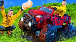 Truck at the Car Wash Stories for Kids