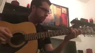 Death-1000 eyes outro acoustic cover