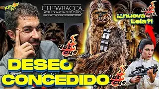 HOT TOYS presenta a CHEWBACCA y... &iquest;una nueva LEIA? - [PreAn&aacute;lisis y Opini&oacute;n]