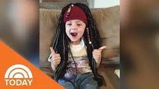 Children With Cancer Receive Wigs From Magic Yarn Volunteers | TODAY
