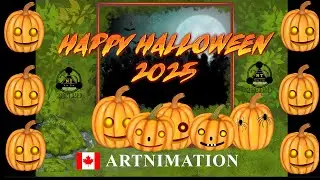 ARTNIMATION &mdash; Pumpkin Loop Animation | 2D 